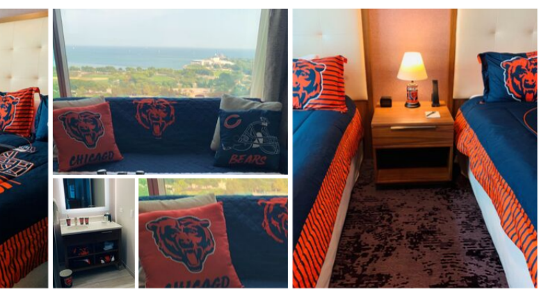 “Ultimate Bears Suite” at Homewood Suites by Hilton Chicago Downtown South Loop “Ultimate Bears Suite” at Homewood Suites by Hilton Chicago Downtown South Loop