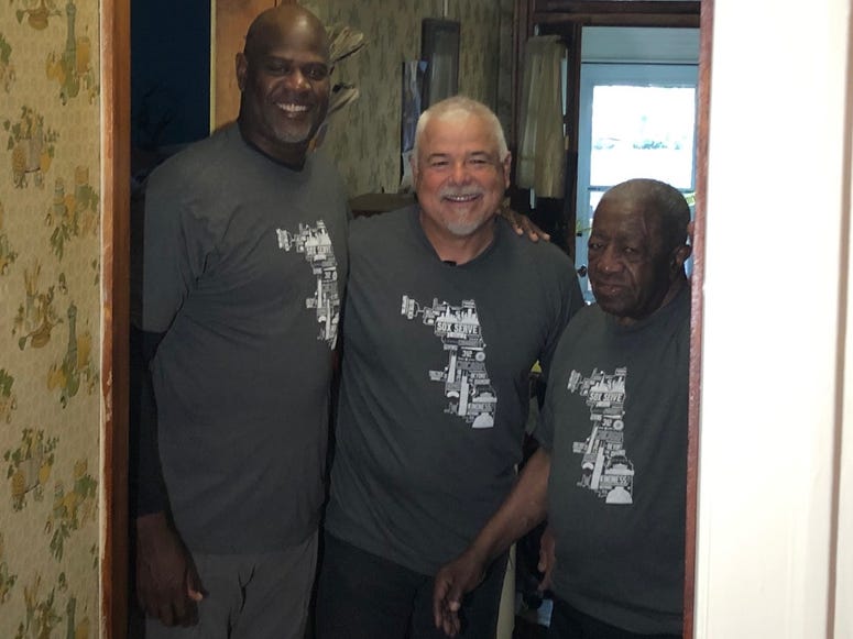A 91-year-old Korean War veteran and long-time White Sox fan is getting a home makeover courtesy of the team as part of its Sox Serve Week. A 91-year-old Korean War veteran and long-time White Sox fan is getting a home makeover courtesy of the team as part of its Sox Serve Week.
