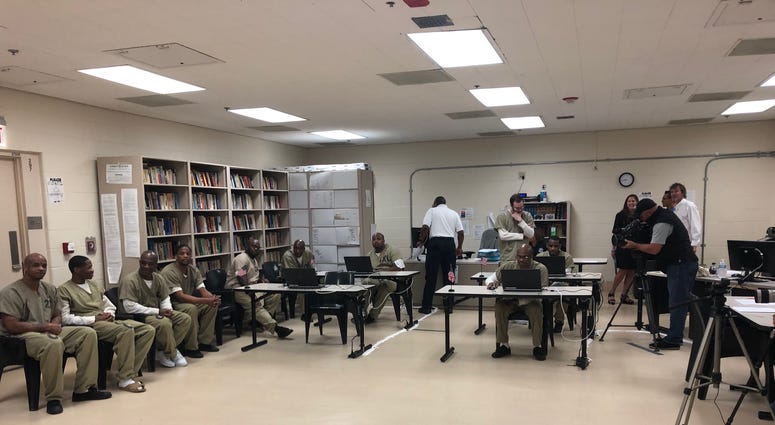 A two-day online chess tournament, a first-of-its-kind, has Cook County Jail detainees playing inmates in prisons in six other countries. A two-day online chess tournament, a first-of-its-kind, has Cook County Jail detainees playing inmates in prisons in six other countries.