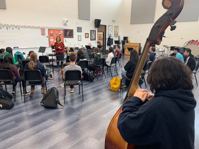 Elizabeth Bennett, Director of Orchestras at Buffalo Grove High School Elizabeth Bennett, Director of Orchestras at Buffalo Grove High School