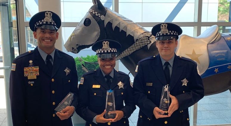Three Chicago Police Officers are being honored for saving the life of an 8-year-old boy. Three Chicago Police Officers are being honored for saving the life of an 8-year-old boy.