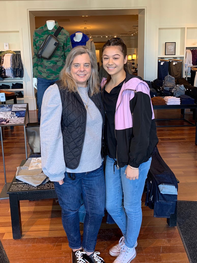 Susan Rajner and employee Leslie Medina