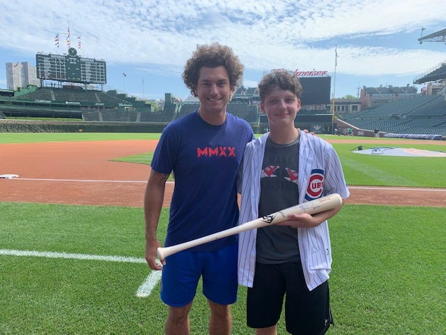 Dylan Provenzano and Albert Almora, Junior Dylan Provenzano and Albert Almora, Junior
