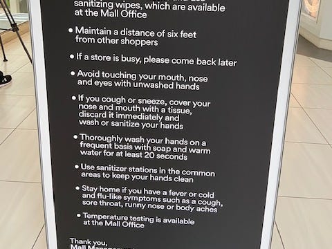 Woodfield Mall guidelines Woodfield Mall guidelines