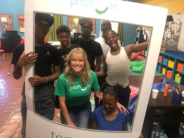 Wood Family Foundation's Pitch In Program