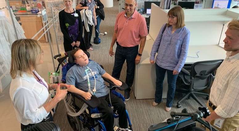 A Park Ridge teenager battling brain cancer is getting a first hand look at where his fundraising money is going. A Park Ridge teenager battling brain cancer is getting a first hand look at where his fundraising money is going.