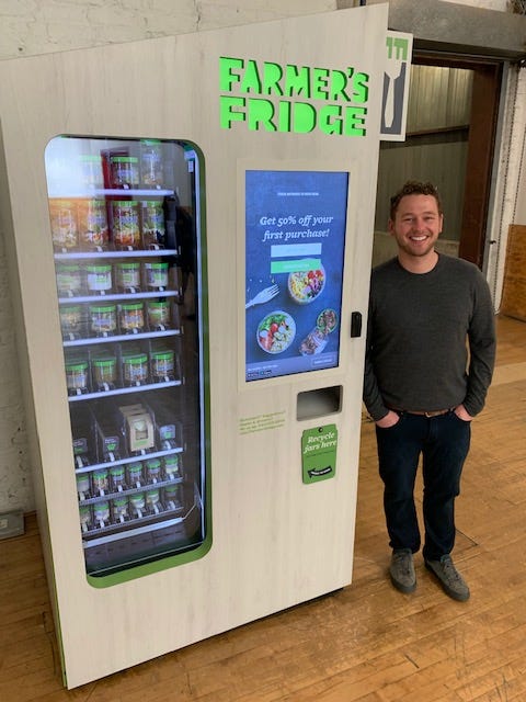 Luke Saunders, Farmer's Fridge