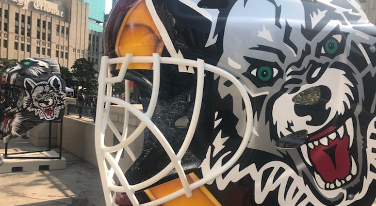 New Art Installation Celebrates Chicago Wolves 25th Season