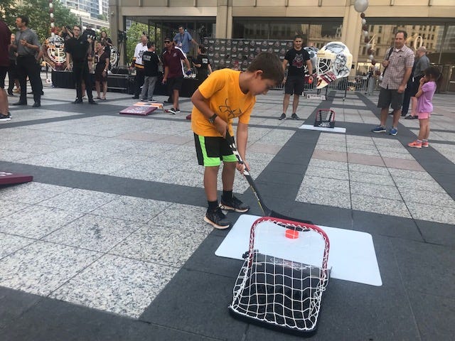 New Art Installation Celebrates Chicago Wolves 25th Season