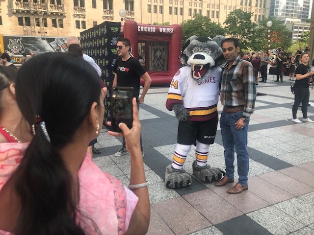 New Art Installation Celebrates Chicago Wolves 25th Season