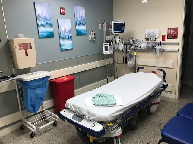 Swedish Covenant Hospital sexual assault room