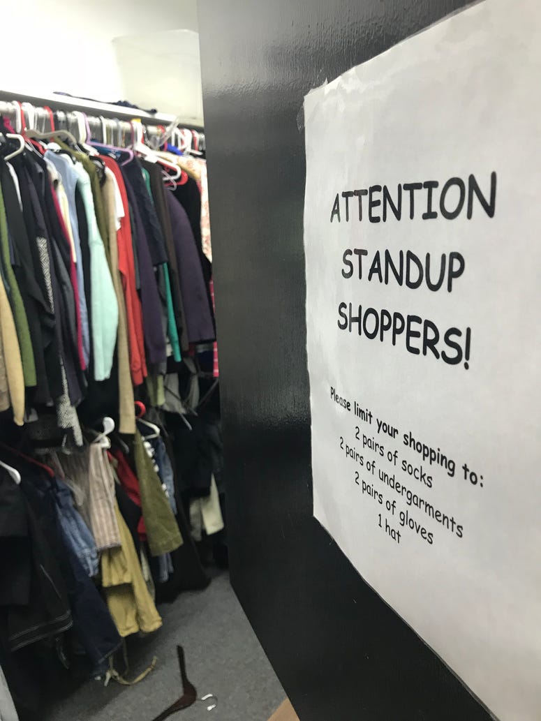 The StandUp For Kids shelter in Lakeview offers food, shelter and a place to pick up clothes