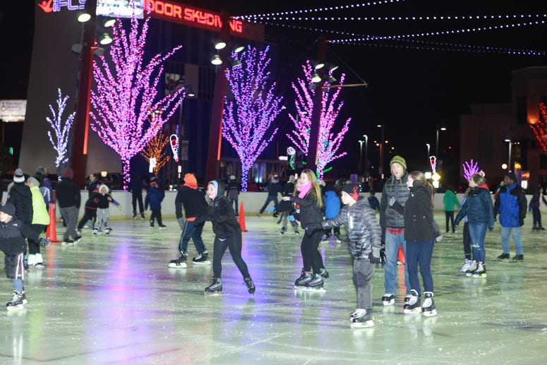Skating in the Park Skating in the Park