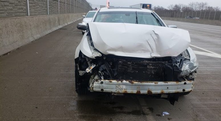 Woman charged with violating travel restriction after Indiana Toll Road crash