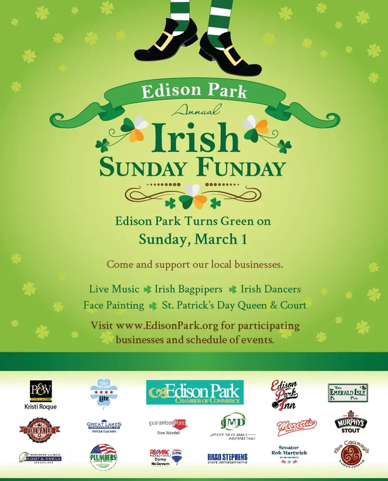 Edison Park Irish Sunday Funday Edison Park Irish Sunday Funday