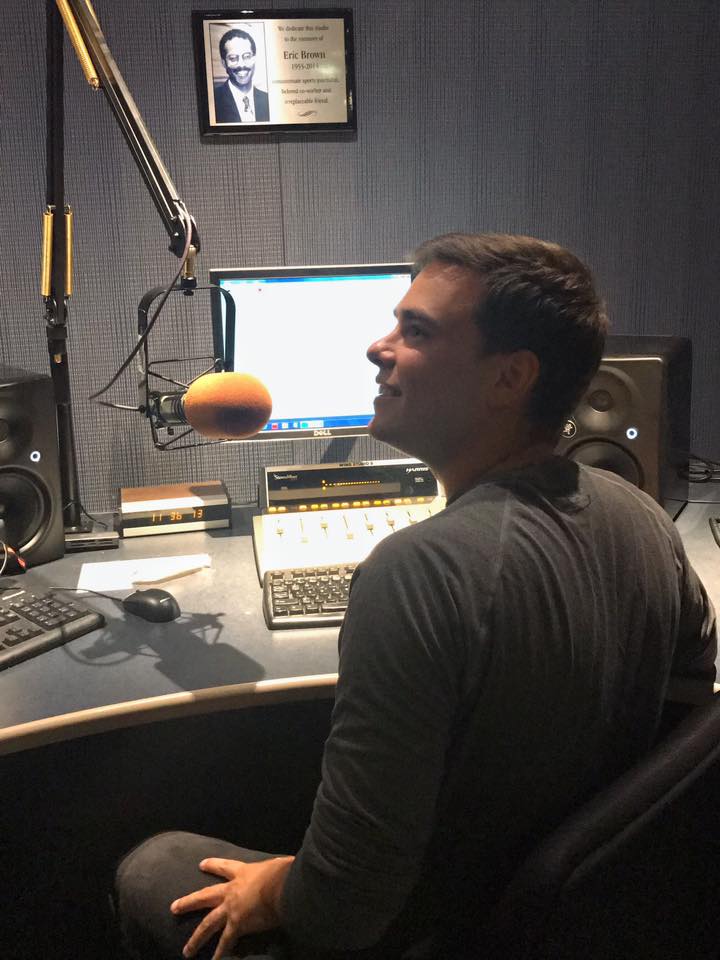 Kevin Jackman in Eric Brown studio