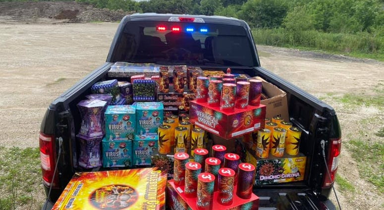 Kane County Fireworks Seizure