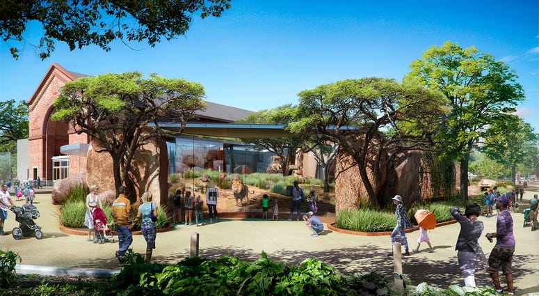 Kovler Lion House rendering - Lincoln Park Zoo Kovler Lion House rendering - Lincoln Park Zoo