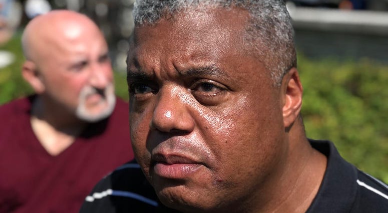 Kennedy Expressway protest leader Rev. Gregory Livingston says it would be an honor to be arrested like the "Mandelas, Kings, Gandhis and Jesus Christ." Kennedy Expressway protest leader Rev. Gregory Livingston says it would be an honor to be arrested like the "Mandelas, Kings, Gandhis and Jesus Christ."