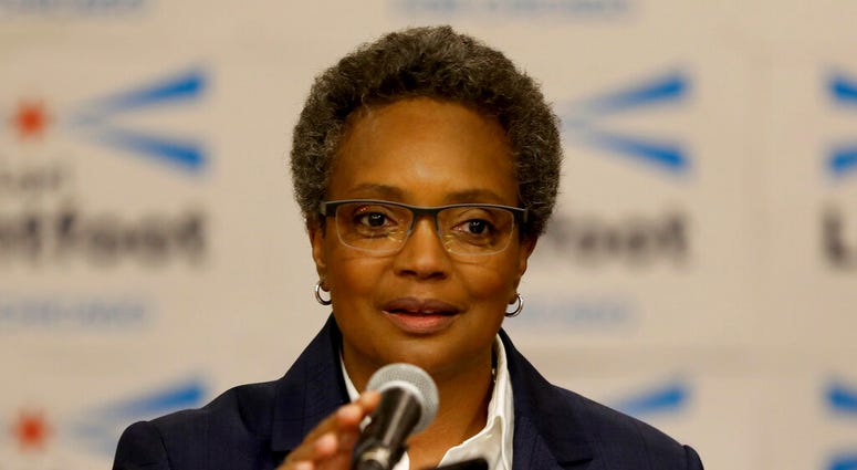 FILE - In this May 9, 2018 file photo, former Chicago Police Board President Lori Lightfoot announces her bid for mayor of Chicago at the Hyatt Regency Chicago. Reform has long been a dirty word among Chicago politicians. FILE - In this May 9, 2018 file photo, former Chicago Police Board President Lori Lightfoot announces her bid for mayor of Chicago at the Hyatt Regency Chicago. Reform has long been a dirty word among Chicago politicians.