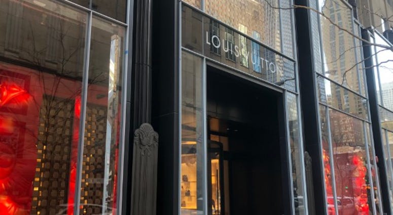 WBBM Newsradio/Rachel Pierson Louis Vuitton Store Robbed Chicago