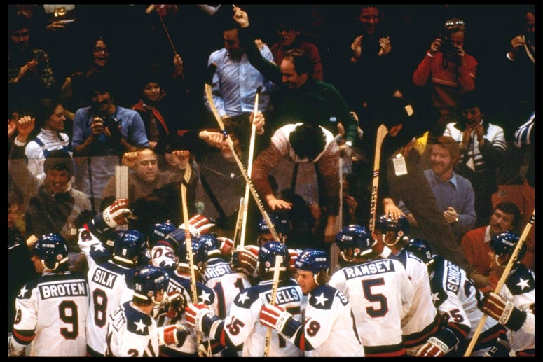 Miracle On Ice USA V Russia
