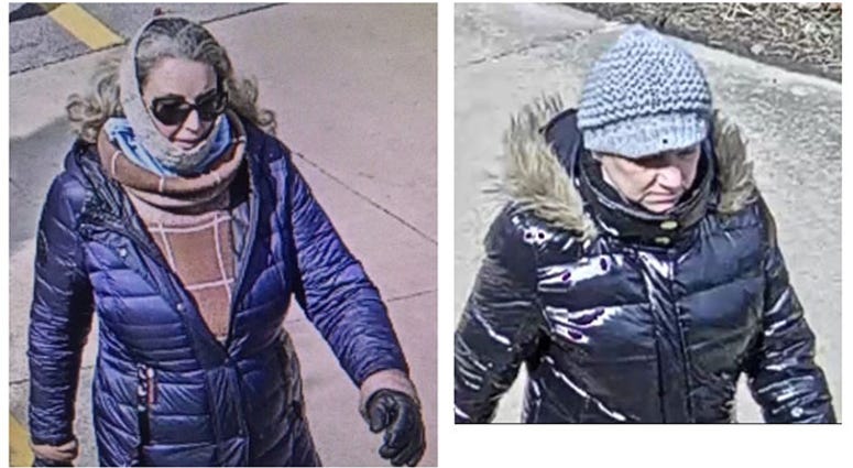 Naperville police are seeking to identify two women in connection with an attack on a jogger March 21, 2020, near 75th and Washington streets. Naperville police are seeking to identify two women in connection with an attack on a jogger March 21, 2020, near 75th and Washington streets.