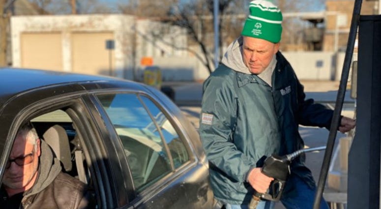 Matt O'Shea Pumps Gas