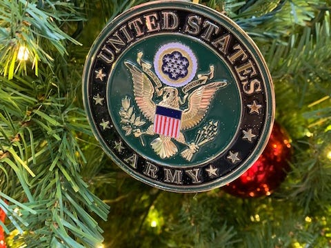 Gold Star Ornament