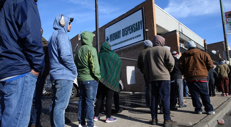 Marijuana Chicago Sales