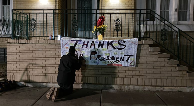 Blagojevich House Thank You Banner