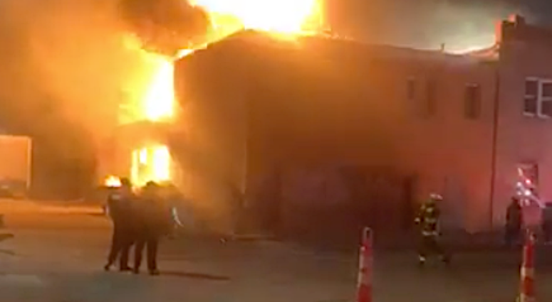 Firefighters respond to a blaze in Bellwood on Dec. 8, 2019. Firefighters respond to a blaze in Bellwood on Dec. 8, 2019.