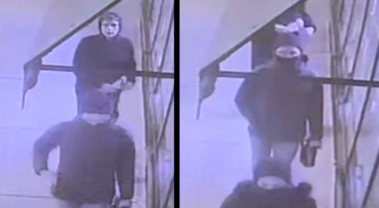 These three suspects are wanted by police for allegedly spray-painting a campaign office in Edgewater. These three suspects are wanted by police for allegedly spray-painting a campaign office in Edgewater.