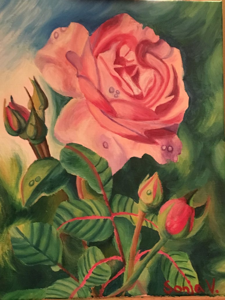 Newsmaker Making A Difference: Sonja Vukajlovic Painting Example Newsmaker Making A Difference: Sonja Vukajlovic Painting Example