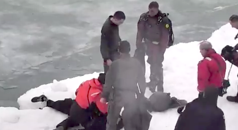 SWAT Ice Lake Rescue