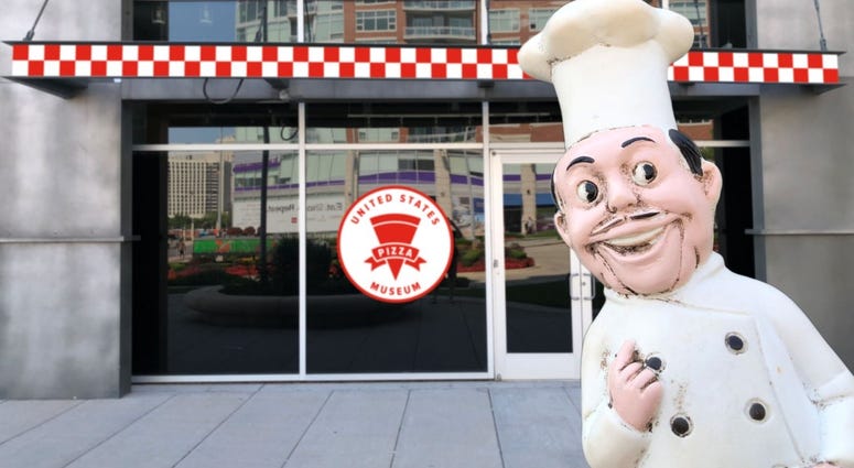 U.S. Pizza Museum In Chicago's Roosevelt Collection shops. U.S. Pizza Museum In Chicago's Roosevelt Collection shops.