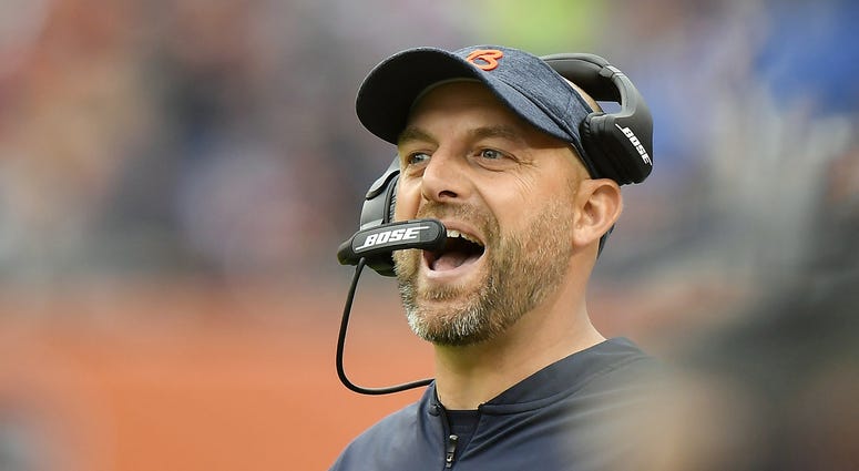 Bears coach Matt Nagy Bears coach Matt Nagy
