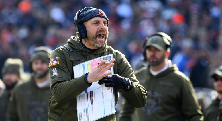 Chicago Bears head coach Matt Nagy