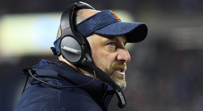 Bears coach Matt Nagy Bears coach Matt Nagy