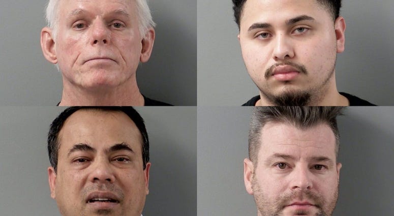 Lawrence Allen (top left), Christopher Rios (top right), Mahirul Chowdhury (bottom left), Jeffrey Fuka (bottom right). Lawrence Allen (top left), Christopher Rios (top right), Mahirul Chowdhury (bottom left), Jeffrey Fuka (bottom right).