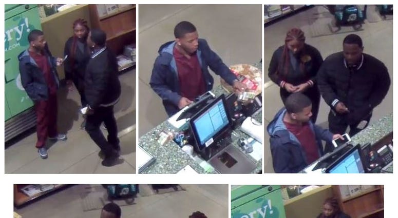 suspects in credit card fraud Suspects in credit card fraud