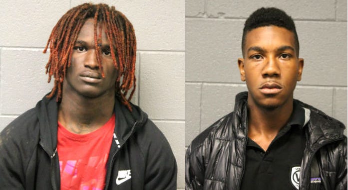 Corey Dailey (left) and Sherwan Williams