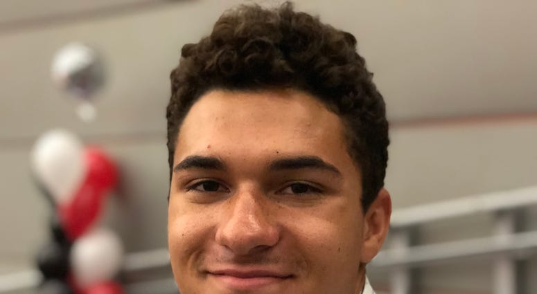 Michael Fiorito is one of the scholarship winners from DCFS' program. Michael Fiorito is one of the scholarship winners from DCFS' program.