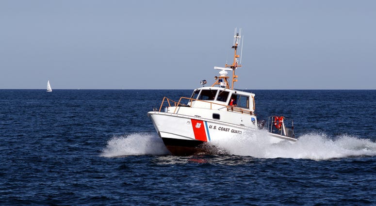 U.S. Coast Guard on Lake Michigan U.S. Coast Guard on Lake Michigan