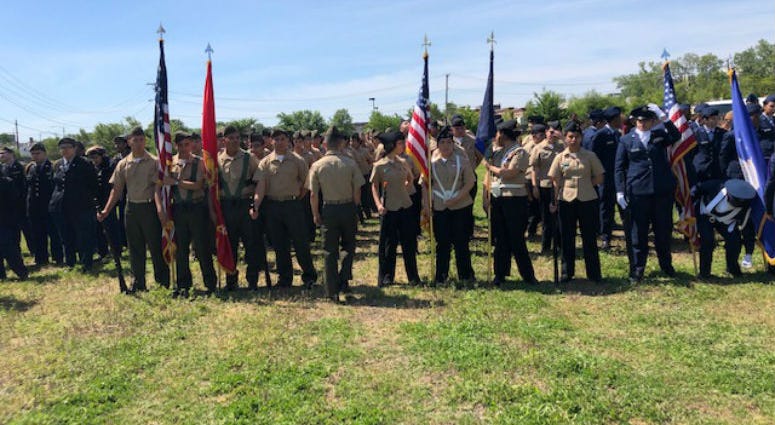 On this Flag Day, the city of Chicago carried on a 13-year tradition, burning American Flags that have become worn out. On this Flag Day, the city of Chicago carried on a 13-year tradition, burning American Flags that have become worn out.