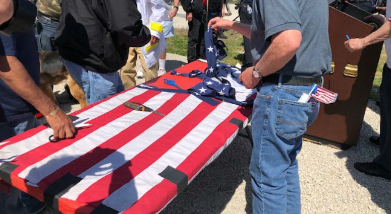 On this Flag Day, the city of Chicago carried on a 13-year tradition, burning American Flags that have become worn out. On this Flag Day, the city of Chicago carried on a 13-year tradition, burning American Flags that have become worn out.