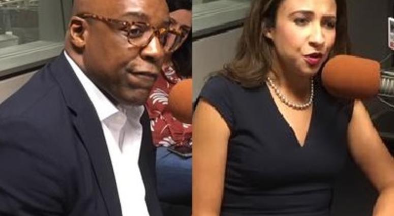 Attorney General candidates Erika Harold (left) and Kwame Raoul
