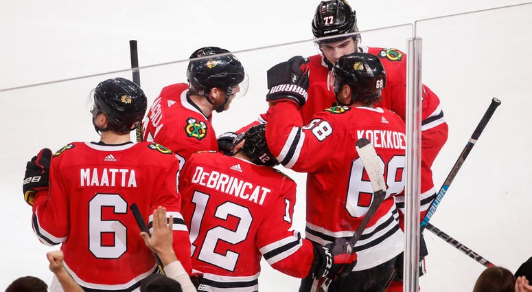 Blackhawks Oilers