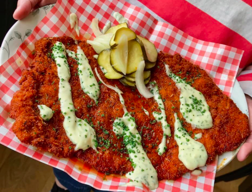 Funkenhausen Nashville Hot Schnitzel Funkenhausen Nashville Hot Schnitzel