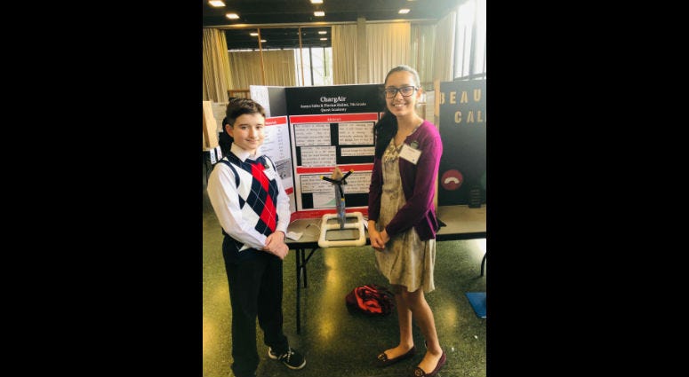 Aanya Sahu and Florian Halimi, Invention Convention Aanya Sahu and Florian Halimi, Invention Convention